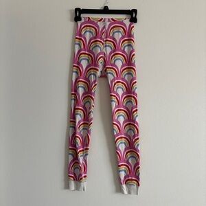 Hannah Anderson HA Long John Pajama Pant Size 10 Hello Rainbow